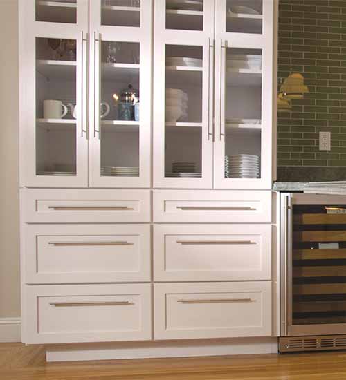 Marion Door and Drawers Maple with Pearl Opaque